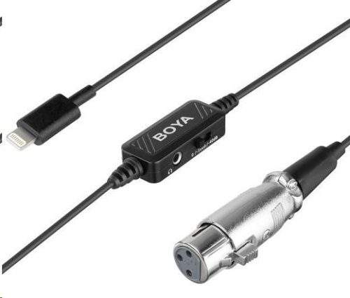  Boya Audio BY-BCA7 XLR -> Lightning adapter 