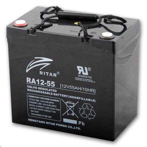 Ritar RA12-55-F11 12V 55Ah zárt ólomakkumulátor 