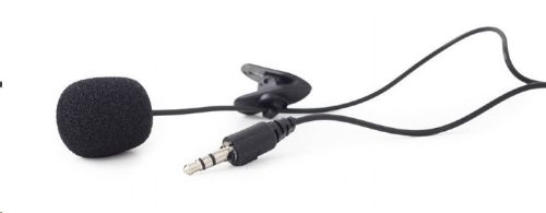  Gembird csiptetős mikrofon fekete (MIC-C-01) 