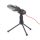  Gembird asztali talpas mikrofon fekete (MIC-D-03) 