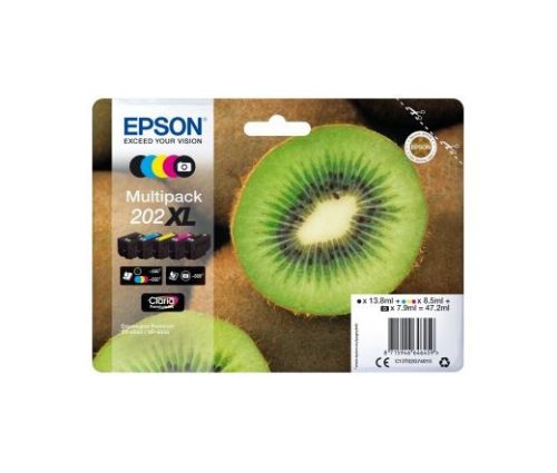  Epson C13T02G74010 202XL Claria Premium 5-színű tintakészlet 