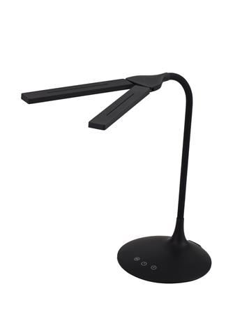  Alba Ledtwin 6W LED asztali lámpa fekete (LEDTWIN N) 