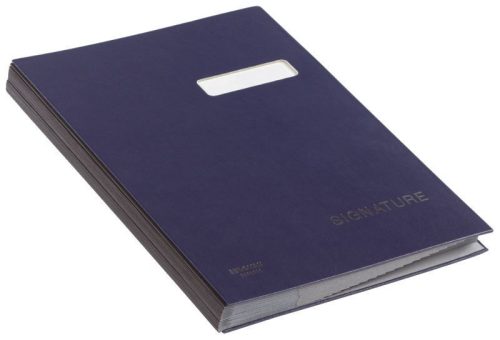  Donau 8690001-18 aláírókönyv A4 sötétkék (D869SK) 