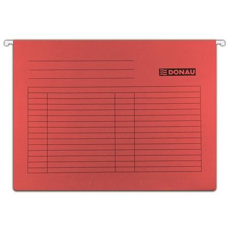  Donau 7410905-04 függőmappa A4 piros (D7410P25) 