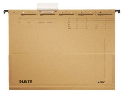  Leitz "Alpha" függőmappa oldalvédelemmel A4 natúr (E19160000) 