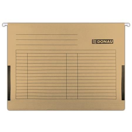  Donau 7420905-02 függőmappa oldalvédelemmel A4 barna (D7420B25) 