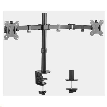  Harmantrade 13"-27" monitor asztali állvány fekete (DLA12) 