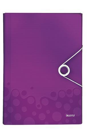  Leitz "Wow" harmonikamappa A4 lila (E45890062) 