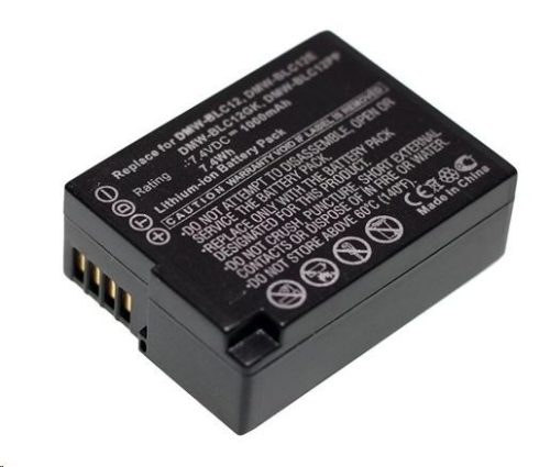  Real Power Panasonic DMW-BLC12, DMW-BLC12E 7.4V 1000mAh utángyártott akku Li-ion (BLC12MX) 