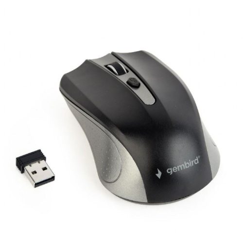  Gembird MUSW-4B-04-GB vezeték nélküli optikai egér szürke-fekete 