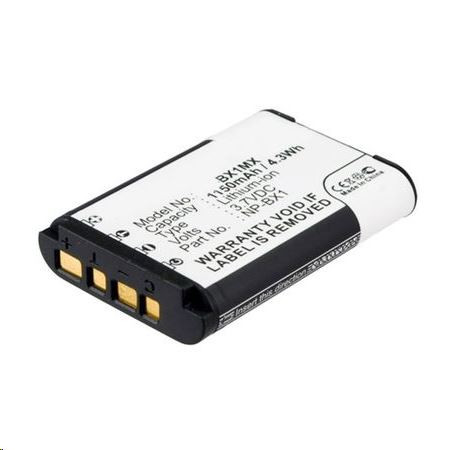  Real Power Sony NP-BX1 3.7V 1150mAh utángyártott akku Li-ion (BX1MX) 
