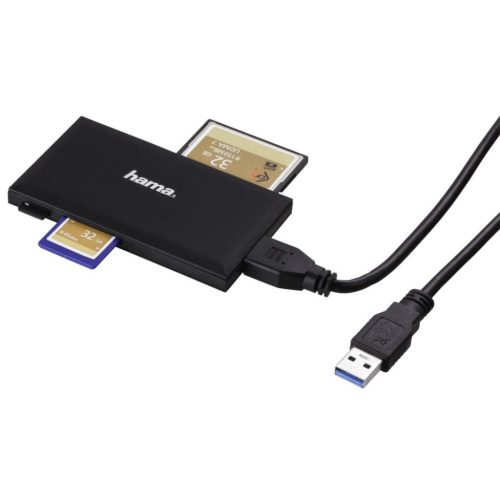  Hama Superspeed Slim Multi kártyaolvasó USB3.0 fekete (181018) 