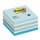  3M Post-it FT510093212 öntapadó jegyzettömb 76x76 mm aquarell kék (LP2028B) 