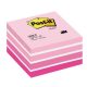 3M Post-it FT510093170 öntapadó jegyzettömb 76x76mm aquarell pink (LP2028P) 