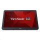  24" ViewSonic TD2430 érintőképernyős LED monitor fekete 