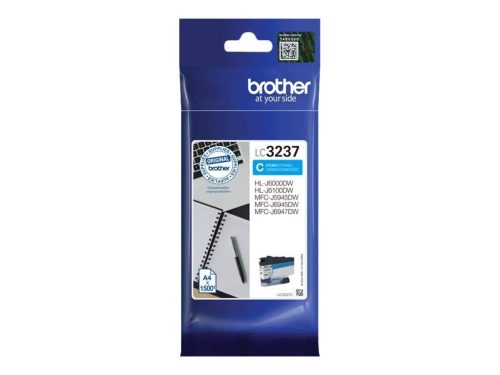  Brother LC3237C tintapatron cián 