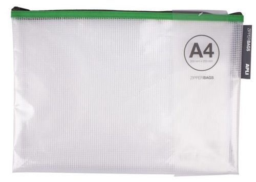  APLI LCA17385 rendszerező tasak cipzáras 355 x 255 mm (vegyes színek) 