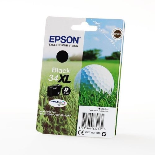  Epson 34XL DURABrite Ultra tintapatron fekete (C13T34714010) 