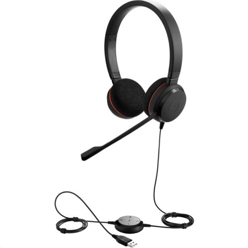  Jabra Evolve 20 UC fejhallgató fekete (4999-829-209) 