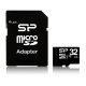  32GB microSDHC Silicon Power CL10 + adapter (SP032GBSTH010V10SP) 