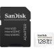  128GB Micro SDXC memória kártya Sandisk High Endurance CL10 U3 V30 + adapter  (SDSQQNR-128G-GN6IA / 183567) 