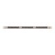  Nikomax STP patch panel cat.5e 24 port 19" 0.5U árnyékolt (NMC-RP24SD2-HU-MT) 