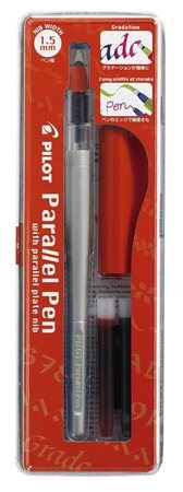  Pilot "Parallel Pen" töltőtoll 0,1-1,5 mm  (FP3-15-SS / PPP15) 