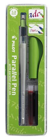  Pilot "Parallel Pen" töltőtoll 0,5-3,8 mm  (FP3-38-SS / PPP38Z) 