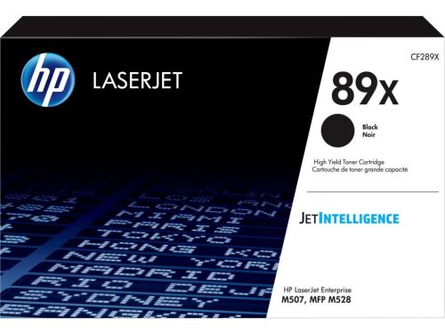  HP 89X nagy kapacitású LaserJet tonerkazetta fekete (CF289X) 
