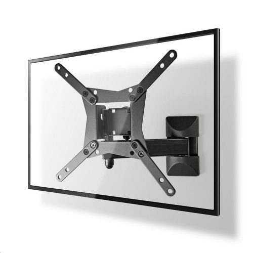  Nedis dönthető fali TV-tartókonzol 10-32" Max 30 kg 3 forgáspont (TVWM31BK) 