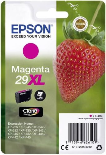  Epson 29XL Claria Home tintapatron magenta (C13T29934012) 