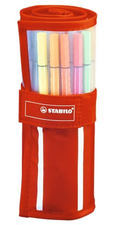  STABILO "Pen 68" rostirón készlet 30 különböző szín (6830-2) 