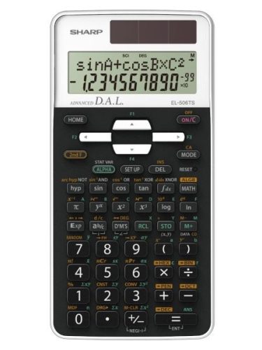  Sharp EL-506TS WH tudományos számológép 470 funkció 