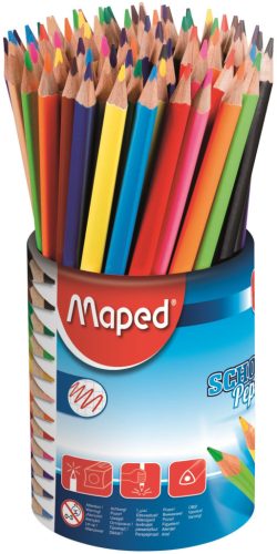  Maped "Color'Peps" színes ceruza készlet és ceruzatartó 12 különböző szín (832000) 