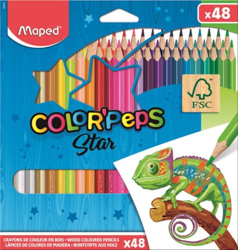  Maped "Color'Peps" színes ceruza készlet 48 különböző szín (832048) 