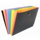  Viquel harmonikamappa, PP, 8 rekeszes, "Rainbow Class", fekete (IV110087) 