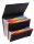  Viquel harmonikamappa, PP, 12+6 rekeszes, "Rainbow Class", fekete (IV110687) 