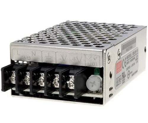  Mean Well kapcsolóüzemű tápegység 12VDC 0-1.3 A 15W (RS-15-12) 
