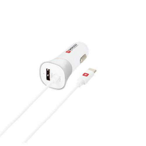  SKROSS autós USB töltő és C típusú USB kábel  (SKR-CARCHARCCAB / 2.900618) 
