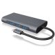  RaidSonic ICY BOX USB Type-C notebook dokkoló szürke (IB-DK4040-CPD) 
