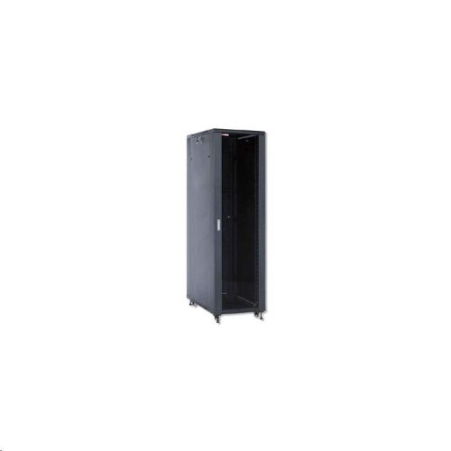  WP RNA Series 22U 19" szerver Rack szekrény 600x600mm lapraszerelt fekete (WPN-RNA-22606-BS) 