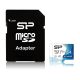  64GB microSDXC memória kártya Silicon Power Superior Pro + adapter (SP064GBSTXDU3V20AB) 