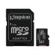  128GB microSDXC Kingston Canvas Select Plus CL10 memóriakártya + adapter (SDCS2/128GB) 