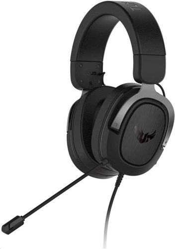  ASUS TUF Gaming H3 7.1 Surround Gaming headset metálszürke (90YH028G-B1UA00) 