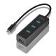  Axagon HUE-S2C négyportos USB 3.0 HUB gyorstöltéssel 