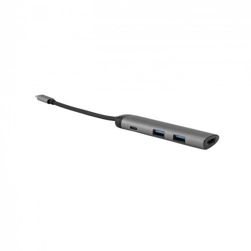  Verbatim 3 portos USB Hub + HDMI szürke (49140) 