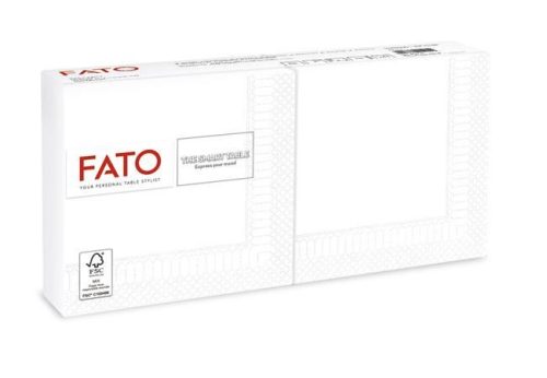  Fato Smart Table szalvéta 25x25cm 100 db/csomag) fehér  (82220002) 