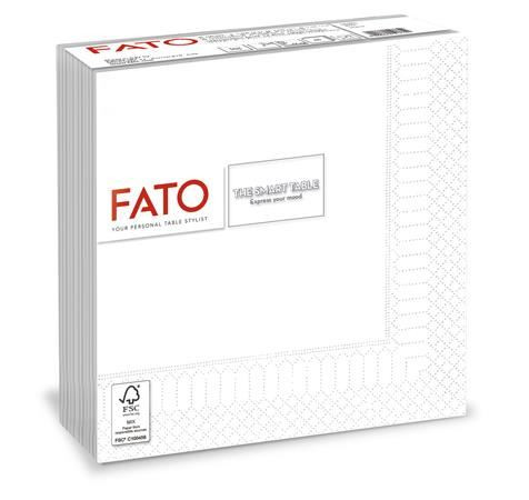  Fato Smart Table szalvéta 33x33cm (50 db/csomag) fehér  (82625002) 