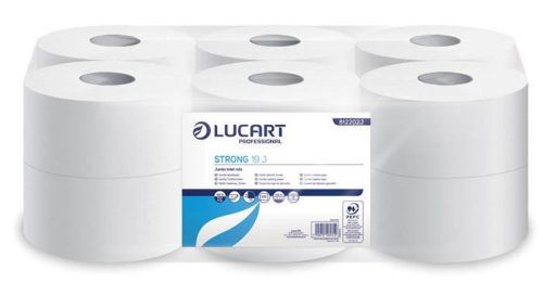  Lucart Strong toalettpapír, 2 rétegű 19cm hófehér (812202) 