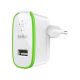  Belkin F8J052vfGRN hálózati töltő 10Watt/2.1A fehér-zöld 